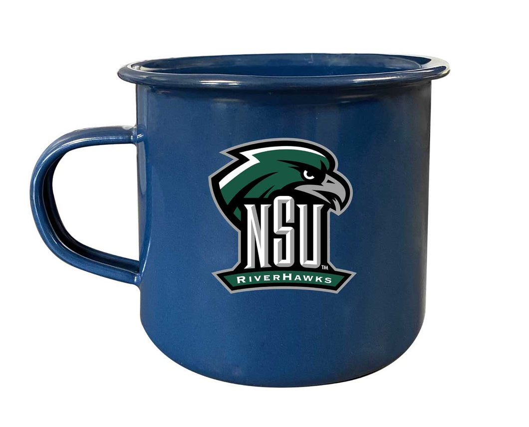 Northeastern State University Riverhawks NCAA Tin Camper Coffee Mug - Choose Your Color