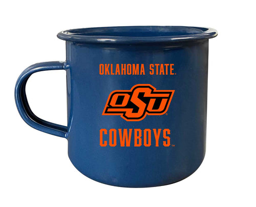 Oklahoma State Cowboys NCAA Tin Camper Coffee Mug - Choose Your Color