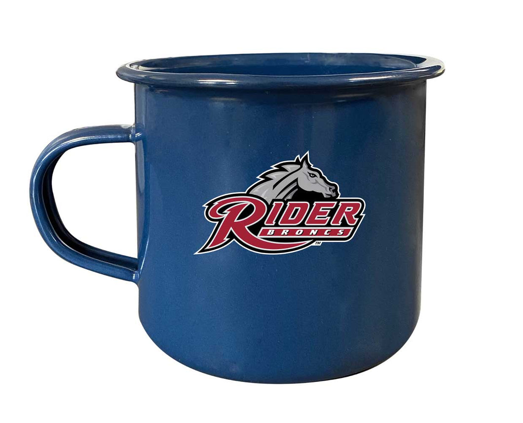 Rider University Broncs NCAA Tin Camper Coffee Mug - Choose Your Color