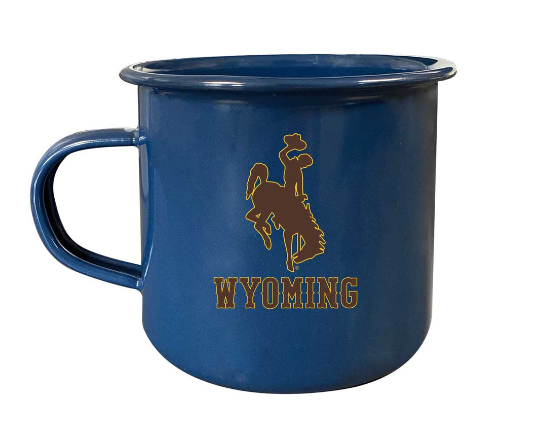University of Wyoming NCAA Tin Camper Coffee Mug - Choose Your Color