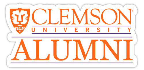 Clemson Tigers 4-Inch Alumni NCAA Vinyl Sticker - Durable School Spirit Decal