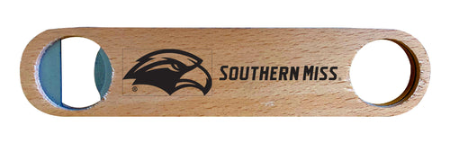 Southern Mississippi Golden Eagles NCAA Elegant Laser-Etched Wooden Bottle Opener - Collegiate Bar Accessory