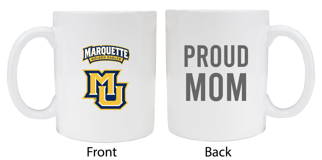 Marquette Golden Eagles Proud Mom Ceramic Coffee Mug - White (2 Pack)
