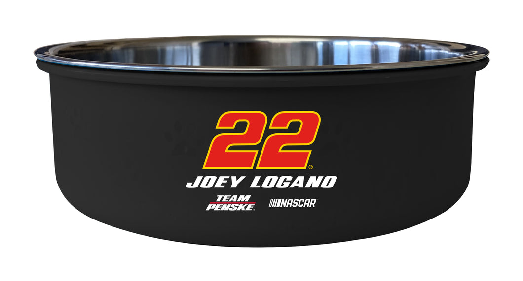 #22 Joey Logano Officially Licensed 5x2.25 Pet Bowl