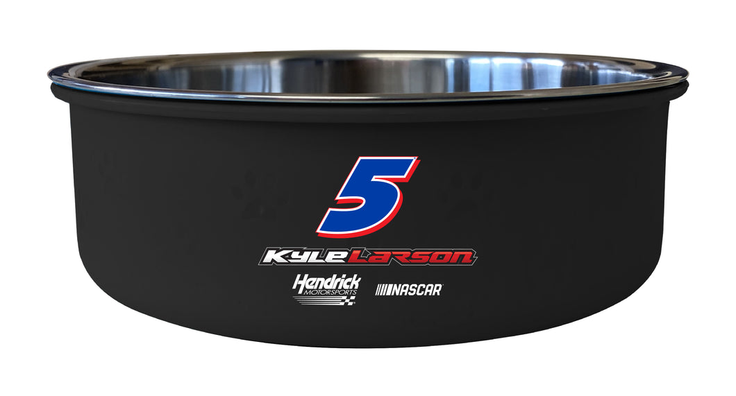 #5 Kyle Larson Officially Licensed 5x2.25 Pet Bowl
