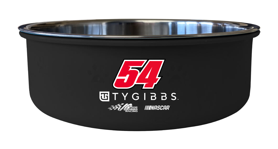#54 Ty Gibbs Officially Licensed 5x2.25 Pet Bowl