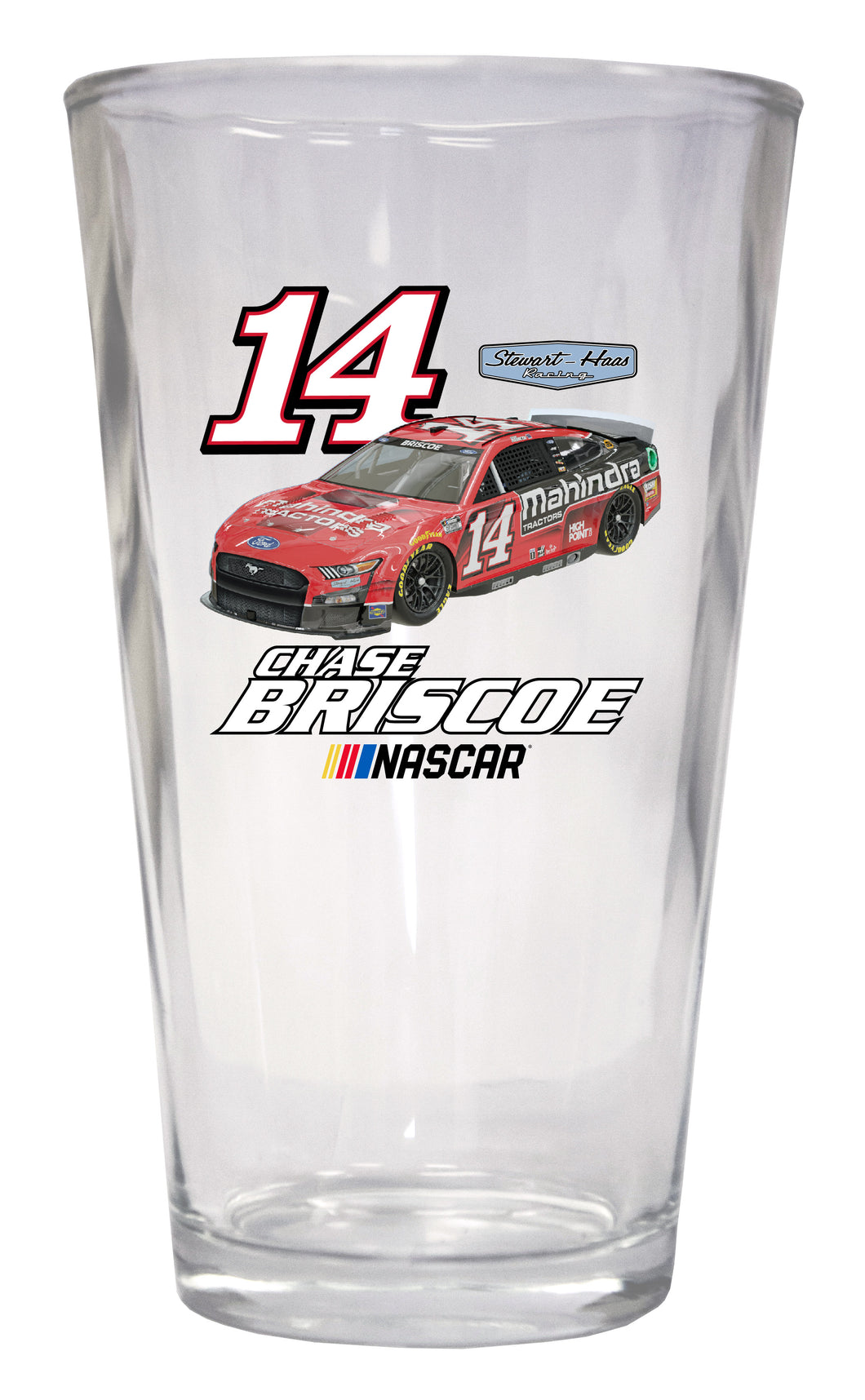 Chase Briscoe 16 oz Pint Glass Car Design New for 2022