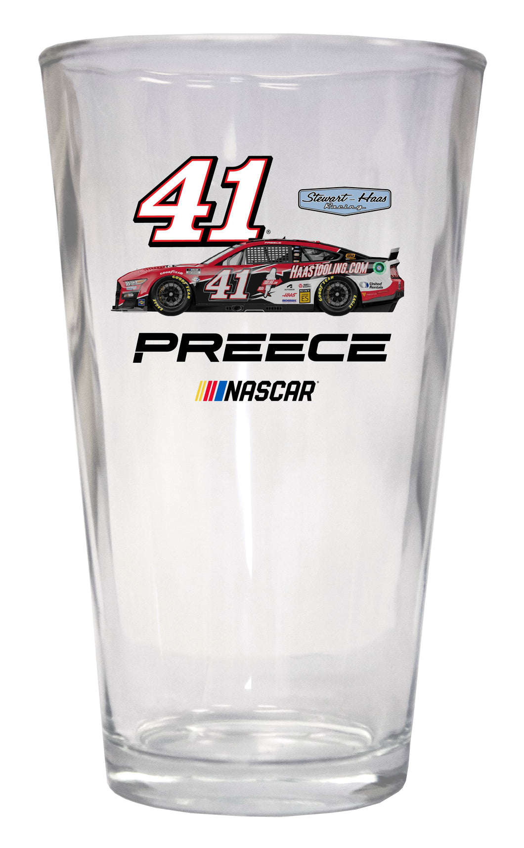 #41 Ryan Preece  Pint Glass