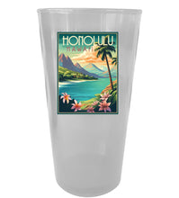 Load image into Gallery viewer, Honolulu Hawaii C Souvenir Plastic 16 oz pint
