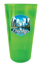 Load image into Gallery viewer, Chicago Illinois A Souvenir Plastic 16 oz pint
