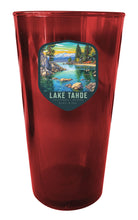 Load image into Gallery viewer, Lake Tahoe California Souvenir Plastic 16 oz pint Clear
