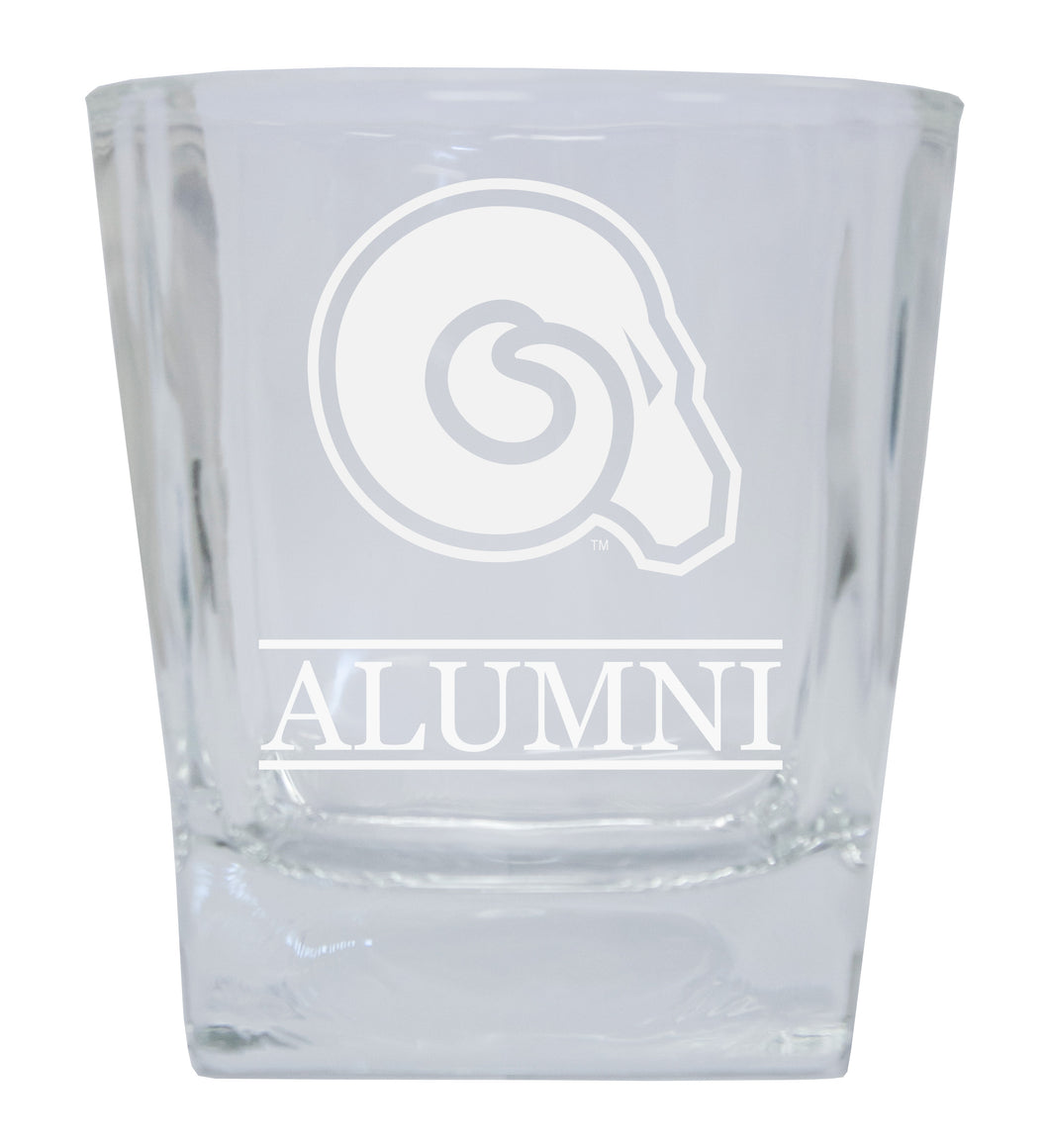 Albany State University Alumni Elegance - 5 oz Etched Shooter Glass Tumbler 4-Pack