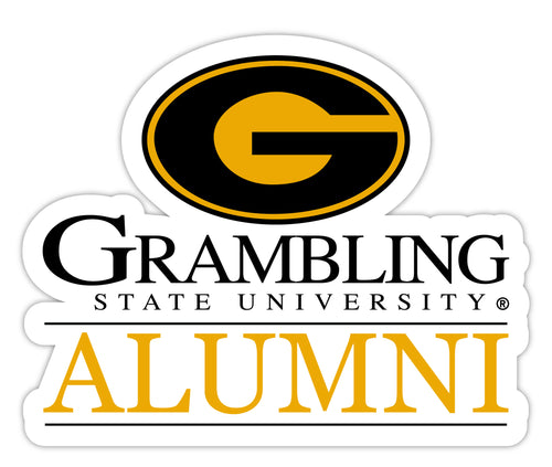 Grambling State Tigers 4-Inch Alumni NCAA Vinyl Sticker - Durable School Spirit Decal