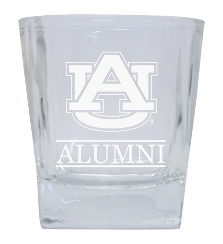 Auburn Tigers Alumni Elegance - 5 oz Etched Shooter Glass Tumbler 4-Pack