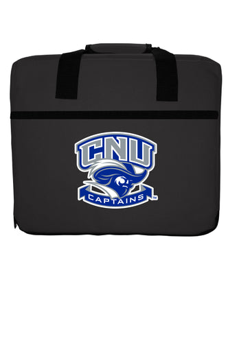 NCAA Christopher Newport Captains Ultimate Fan Seat Cushion – Versatile Comfort for Game Day & Beyond