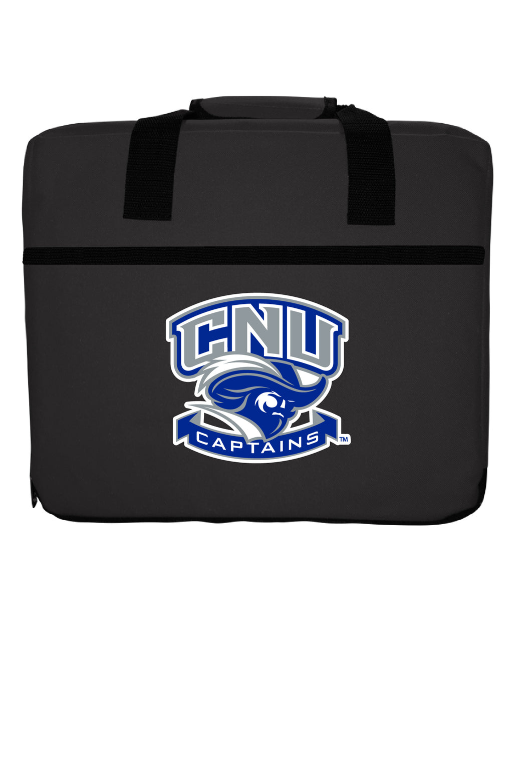 NCAA Christopher Newport Captains Ultimate Fan Seat Cushion – Versatile Comfort for Game Day & Beyond