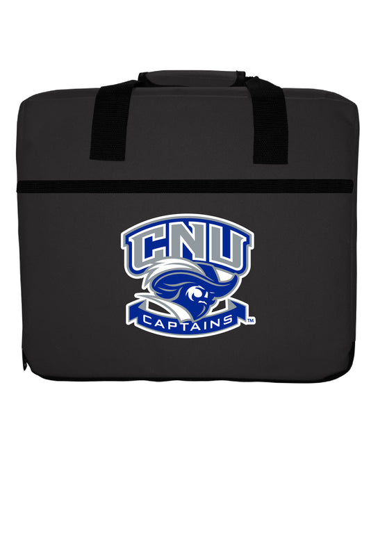 NCAA Christopher Newport Captains Ultimate Fan Seat Cushion – Versatile Comfort for Game Day & Beyond