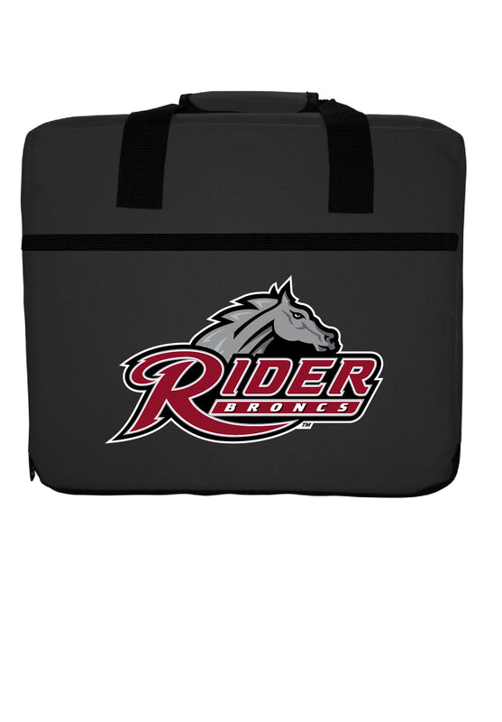 NCAA Rider University Broncs Ultimate Fan Seat Cushion – Versatile Comfort for Game Day & Beyond