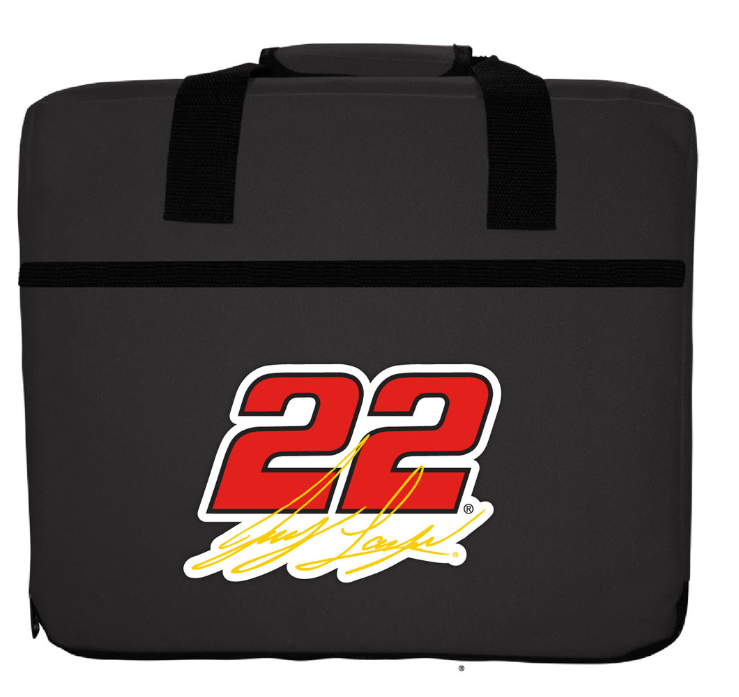 R and R Imports Officially Licensed NASCAR Joey Logano #22 Single Sided Seat Cushion New for 2020