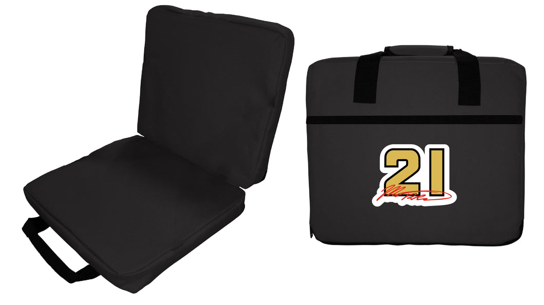 R and R Imports Officially Licensed NASCAR Matt DiBenedetto #21 Single Sided Seat Cushion
