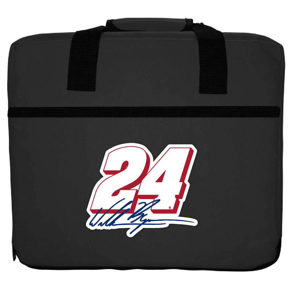 R and R Imports Officially Licensed NASCAR William Byron #24 Single Sided Seat Cushion New for 2020
