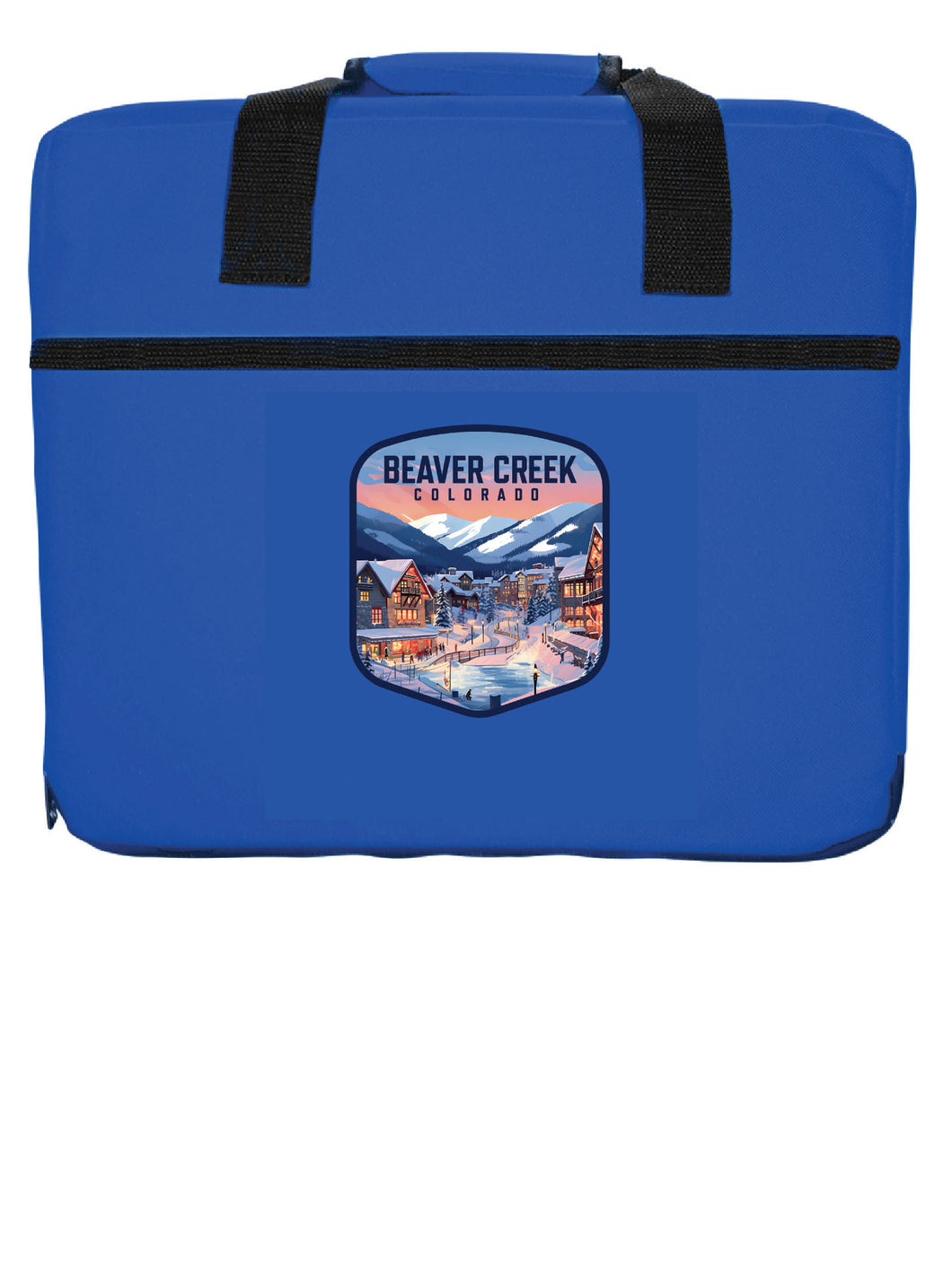 Beaver Creek Colorado Design C Souvenir Destination Seat Cushion