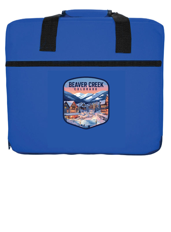 Beaver Creek Colorado Design C Souvenir Destination Seat Cushion