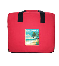 Load image into Gallery viewer, Riviera Maya Mexico Design C Souvenir Destination Seat Cushion Red
