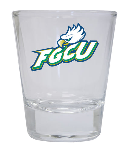 Florida Gulf Coast Eagles NCAA Legacy Edition 2oz Round Base Shot Glass Clear