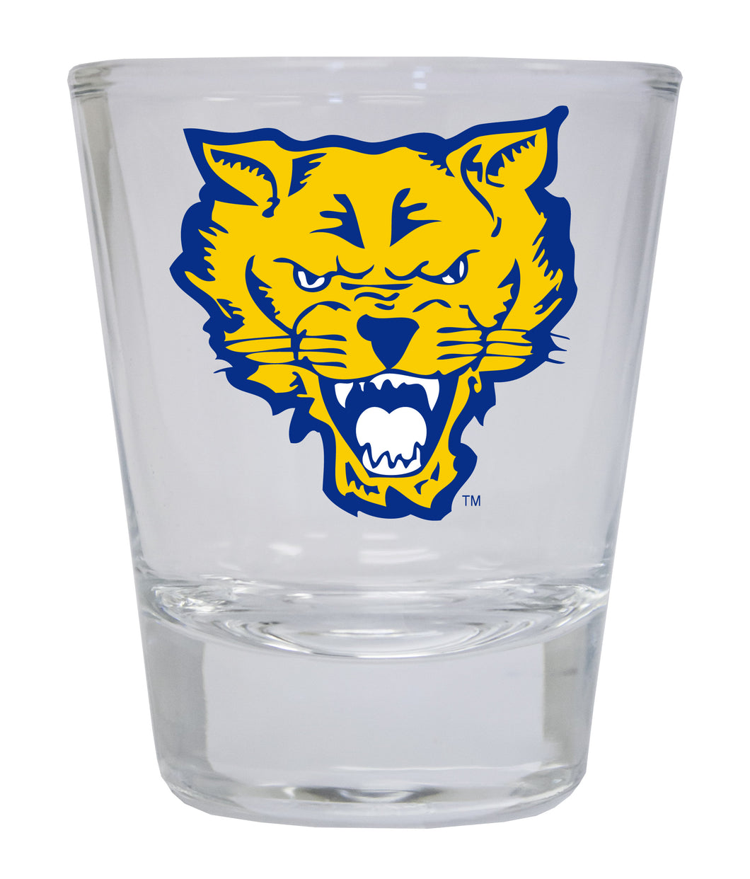 Fort Valley State University NCAA Legacy Edition 2oz Round Base Shot Glass Clear 4-Pack