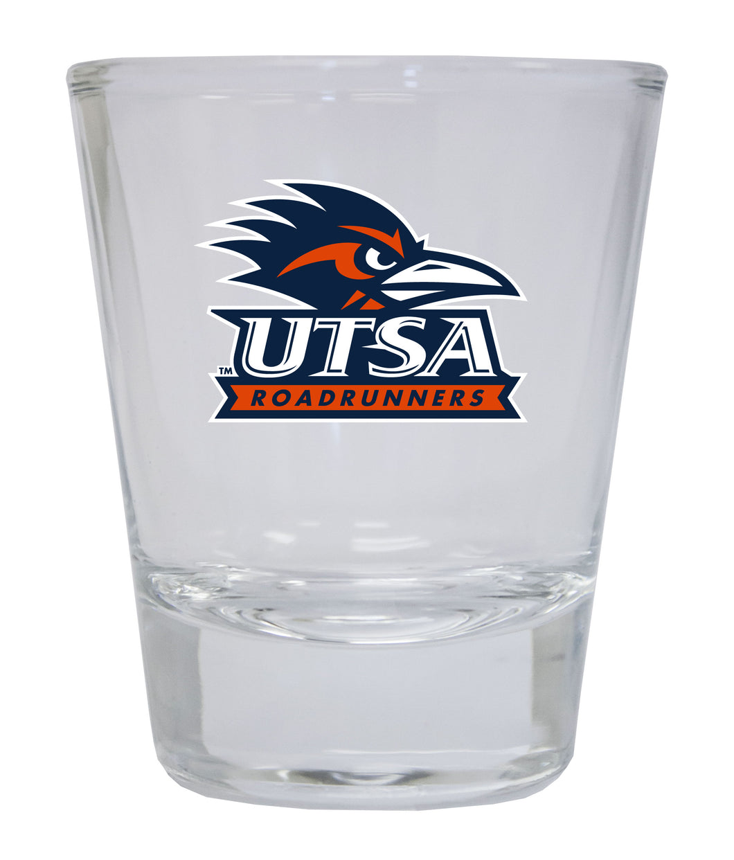 UTSA Road Runners NCAA Legacy Edition 2oz Round Base Shot Glass Clear 4-Pack