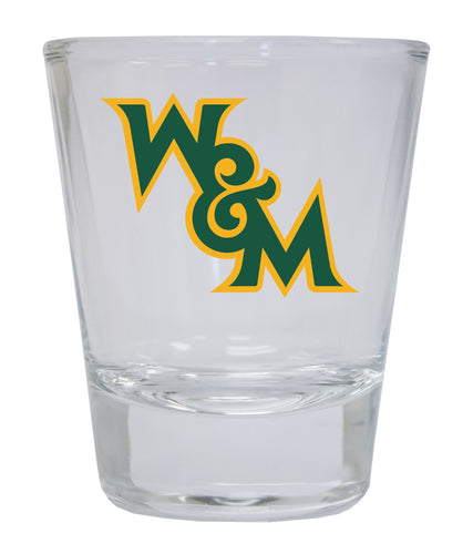 William and Mary NCAA Legacy Edition 2oz Round Base Shot Glass Clear 4-Pack