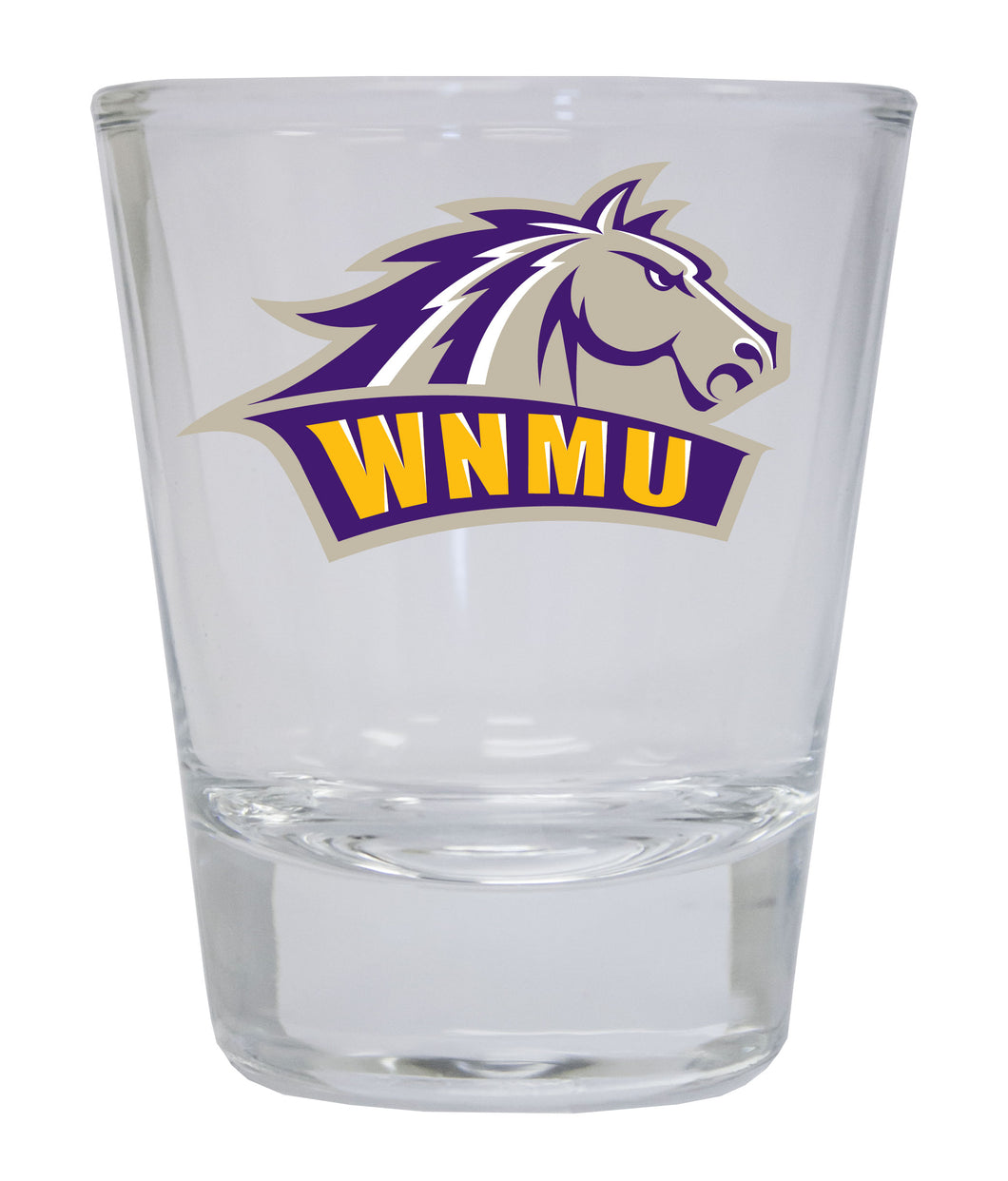 Western New Mexico University NCAA Legacy Edition 2oz Round Base Shot Glass Clear