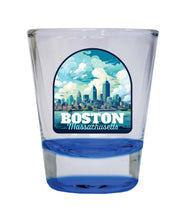 Load image into Gallery viewer, Boston Massachusetts A Souvenir 1.5 Ounce Shot Glass Round
