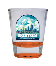 Load image into Gallery viewer, Boston Massachusetts A Souvenir 1.5 Ounce Shot Glass Round
