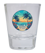 Load image into Gallery viewer, Turks And Caicos Souvenir 1.5 Ounce Shot Glass Round
