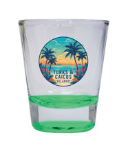Load image into Gallery viewer, Turks And Caicos Souvenir 1.5 Ounce Shot Glass Round
