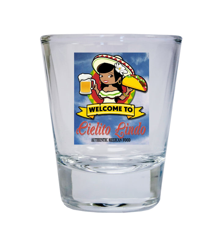 Cielto Lindo Round Shot Glass