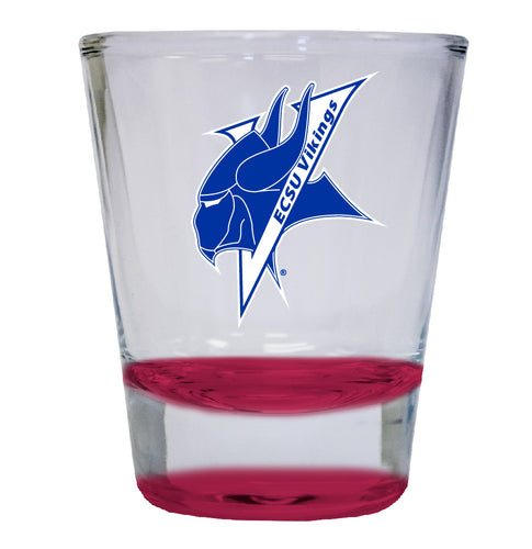 Elizabeth City State University NCAA Legacy Edition 2oz Round Base Shot Glass Red