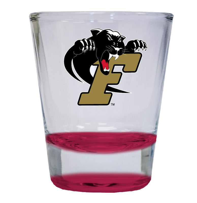 Ferrum College NCAA Legacy Edition 2oz Round Base Shot Glass Red