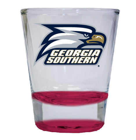 Georgia Southern Eagles NCAA Legacy Edition 2oz Round Base Shot Glass Red