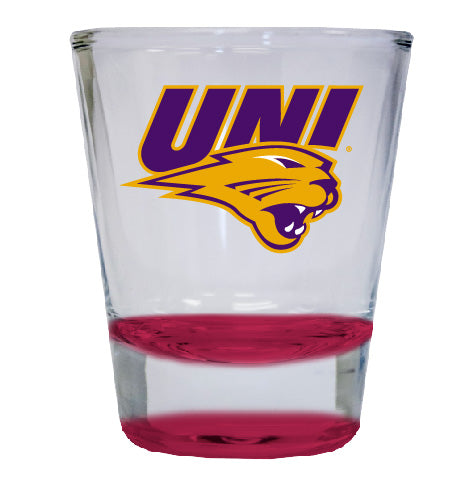 Northern Iowa Panthers NCAA Legacy Edition 2oz Round Base Shot Glass Red