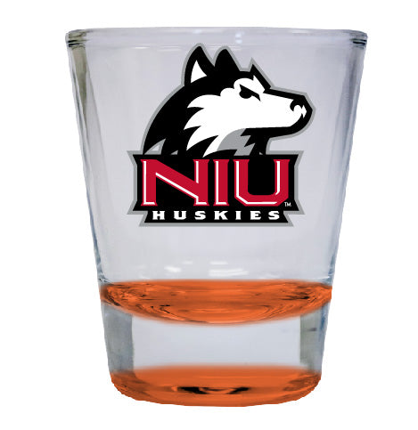 Northern Illinois Huskies NCAA Legacy Edition 2oz Round Base Shot Glass Orange