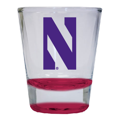 Northwestern University Wildcats NCAA Legacy Edition 2oz Round Base Shot Glass Red