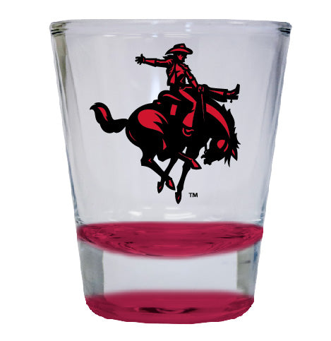 Northwestern Oklahoma State University NCAA Legacy Edition 2oz Round Base Shot Glass Red