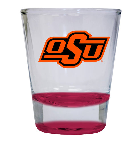 Oklahoma State Cowboys NCAA Legacy Edition 2oz Round Base Shot Glass Red
