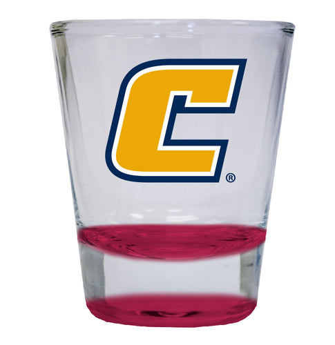 University of Tennessee at Chattanooga NCAA Legacy Edition 2oz Round Base Shot Glass Red