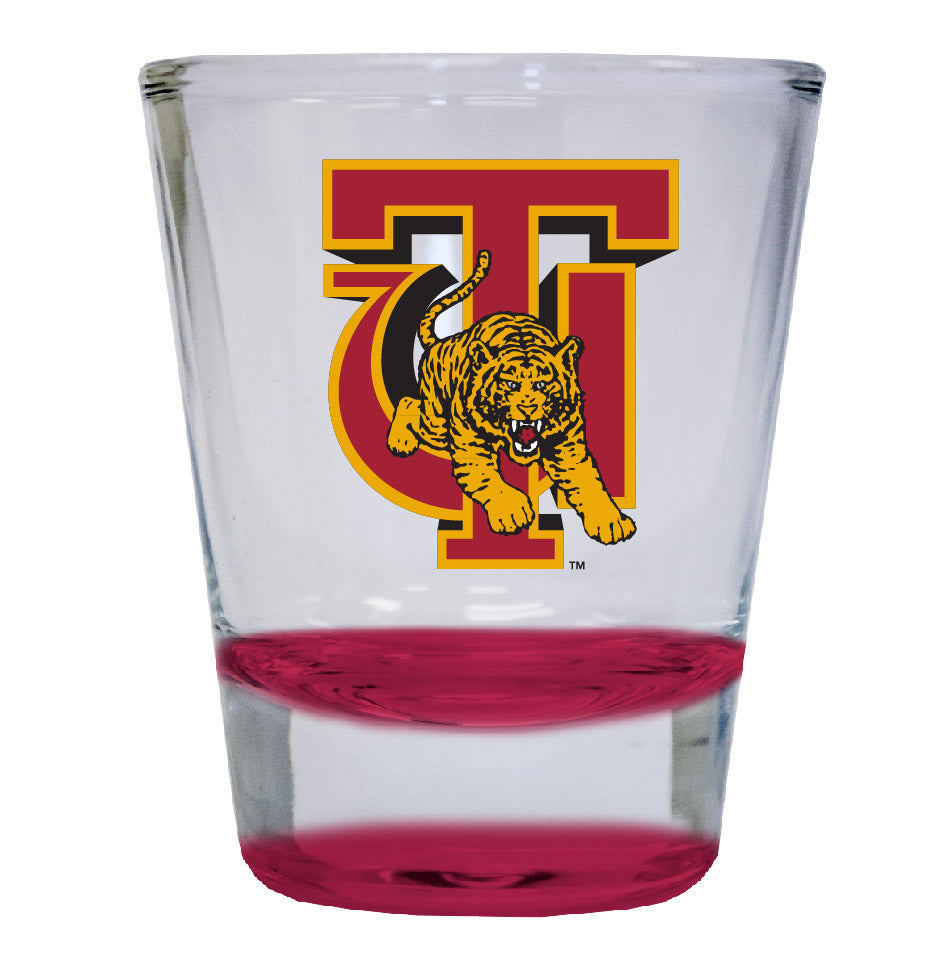 Tuskegee University NCAA Legacy Edition 2oz Round Base Shot Glass Red