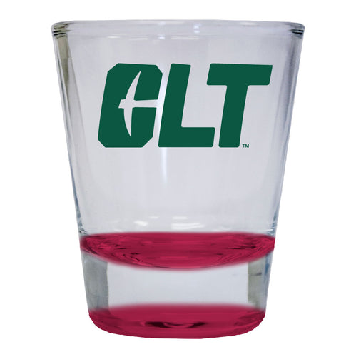 North Carolina Charlotte Forty-Niners NCAA Legacy Edition 2oz Round Base Shot Glass Red