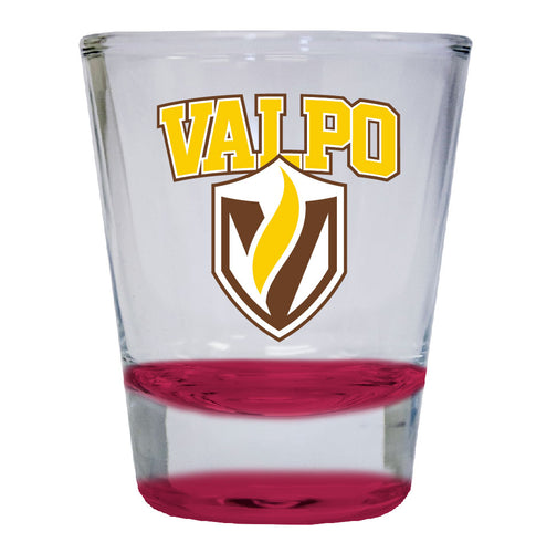 Valparaiso University NCAA Legacy Edition 2oz Round Base Shot Glass Red
